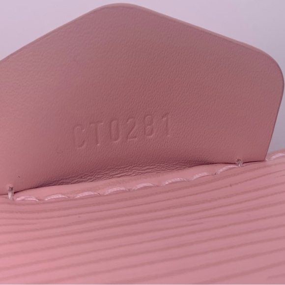 Louis Vuitton Pink Epi Easy Pouch On Strap - Picture 7 of 13